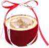 Dāvanu kaste samta 13*13cm, "wine"