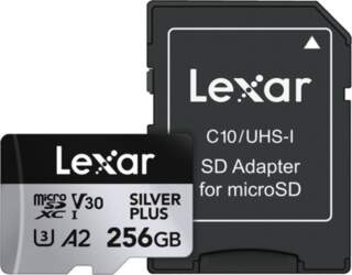Lexar High-Performance Silver Plus microSDXC 256GB