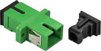 Brand SC/APC Single-Mode Simplex Fibre-Optic Adapter