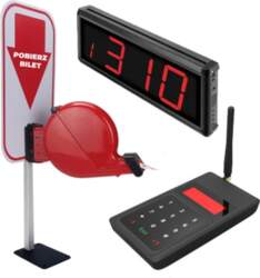 KALER KAL-800 Wireless Queue Management System