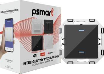 PSMART Switch 2 ķēdes stikls RM