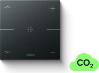 Loxone Touch Pure CO2 Tree Anthracite