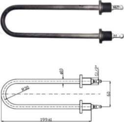 Selfa Sild. elementi 4318, 230V 2000W