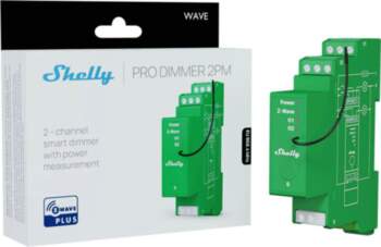 Shelly Wave Pro dimmer 2PM