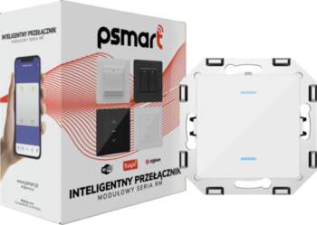 PSMART Switch 2 ķēdes stikls RM