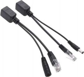 Tuya PoE Adapter Set 2-Pack RJ45