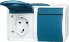 Busch-Jaeger 20/2 EW-53 SCHUKO® Steckdose 2