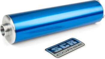 Silencer long SCR Corse blue