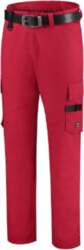 MALFINI Work Pants Twill - red