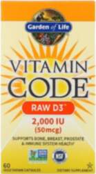 Garden of life Vitamin Code Raw
