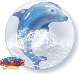 Bubble balons Delfīns