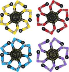 Fidget Spinners Transformable Chain Robot Rotaļlieta