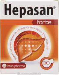 Hepasan Forte, 30 kapsulas