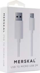 Merskal USB to Micro-USB cable 2m