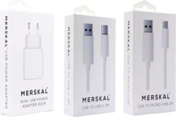 Merskal Charging kit USB-C/Micro-USB