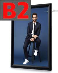 Click rāmis B2 STANDARD BLACK