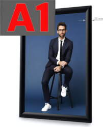 Click rāmis A1 STANDARD BLACK