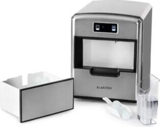 Klarstein Metropolitan Ice Cube Machine Silver