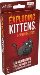 Asmodee Exploding Kittens - 2-Spieler-Edition, Kartenspiel