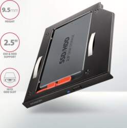 Axagon RSS-CD09 2.5 SSD/HDD caddy