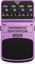 Behringer OD300 effects pedal Purple, Black