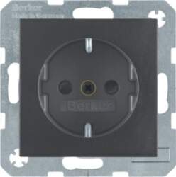 Berker Schuko Socket Anth/Matt 47231606 B