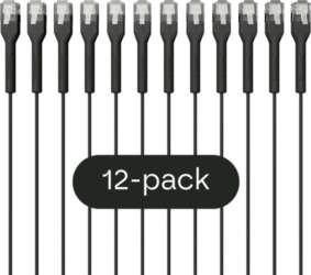 Broadbe Slim Patch Cable 5G Black