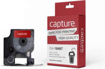 Capture CA-18487 printera etiķete