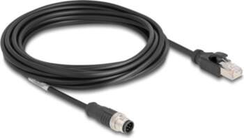 DeLOCK M12 Cable A-coded 8 pin