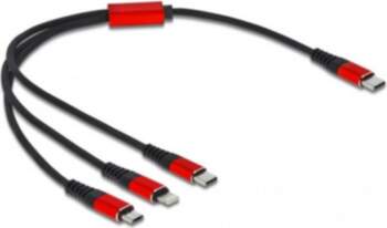 DeLOCK USB Ladekabel, USB-C Stecker Micro-USB