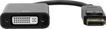 Garbot DP-DVI. M/F. Black. 20cm