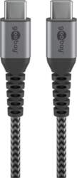 Goobay | USB-C to USB-C Textile