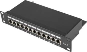 Lanberg PPF6-9012-B patch panel