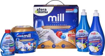 MADONIS Mill dishwasher detergent set.