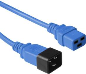MicroConnect Blue power cable C20 to