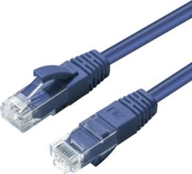 MicroConnect CAT6A UTP 2m Blue LSZH