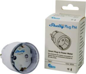 Shelly Plug PM Gen3, Stecker weiß
