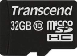 Transcend microSDXC/SDHC Class 10 32GB with