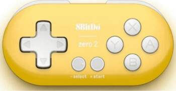 8BitDo Zero 2 yellow edition