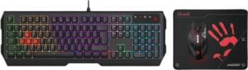 A4TECH BLOODY USB keyboard+mouse+pad