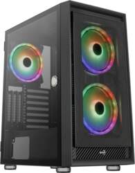 Aerocool Graphite V3 Midi Tower Melns