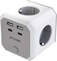 BlitzWolf BW-EC2 8-in-1 Power Cube (4xAC