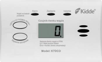 Carbon monoxide detector Kidde K7DCO with