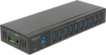 DeLock External Industry Hub 10 x