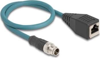 DeLOCK M12 Adapter Cable X-coded 8