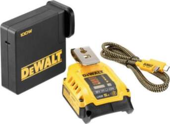 DEWALT Adapter + power adapter 100