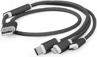 Gembird USB charging combo 3-in-1 Lightning