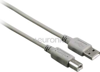 Hama, USB-A -- USB-B, 3 m