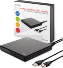 Savio External Slim CD/ DVD R/