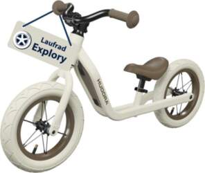 HUDORA Laufrad Explory 12" mocca